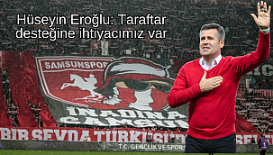 Hüseyin Eroğlu: Taraftar desteğine ihtiyacımız var