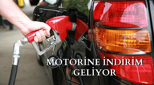 MOTORİNE İNDİRİM GELİYOR