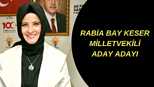 RABİA BAY KESER ADAY ADAYLIĞINI AÇIKLADI