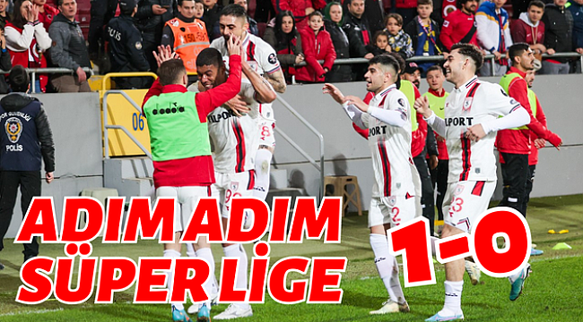 SAMSUNSPOR ANKARA'DAN 3 PUANLA DÖNDÜ