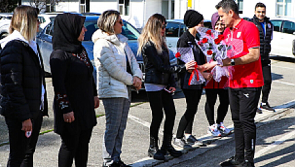 Samsunspor Sakarya'ya hareket etti