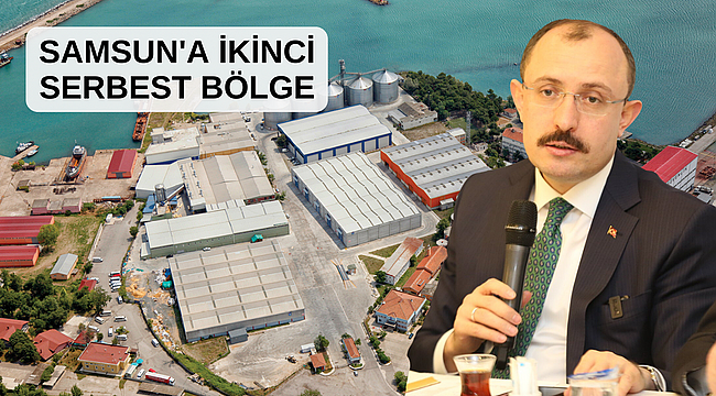 SAMSUN'A İKİNCİ SERBEST BÖLGE