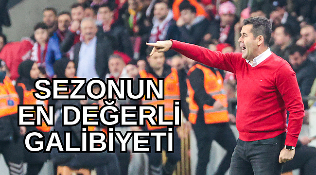 TEKNİK DİREKTÖR HÜSEYİN EROĞLU: SEZONUN EN DEĞERLİ GALİBİYETİ