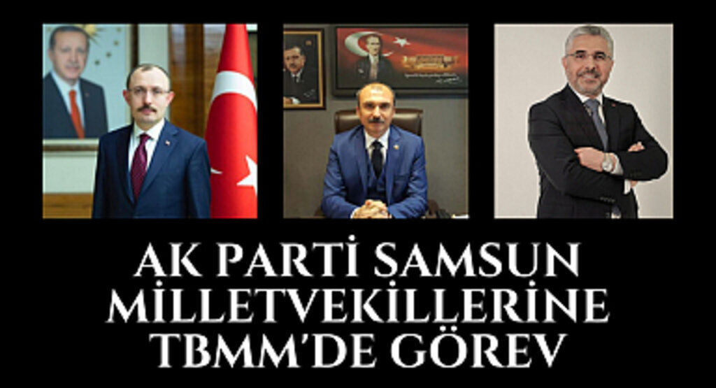 AK Parti Samsun Milletvekillerine TBMM'de görev