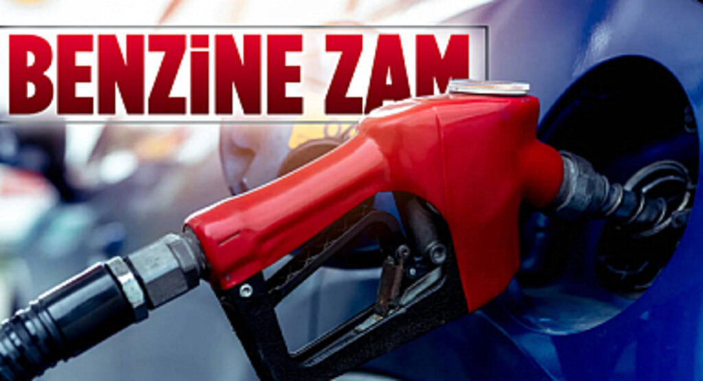 Benzine büyük zam