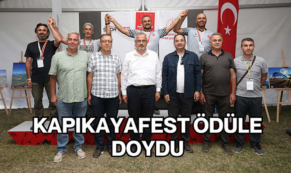 KAPIKAYAFEST ÖDÜLE DOYDU