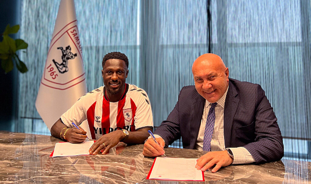 Kingsley resmen Samsunspor'da!