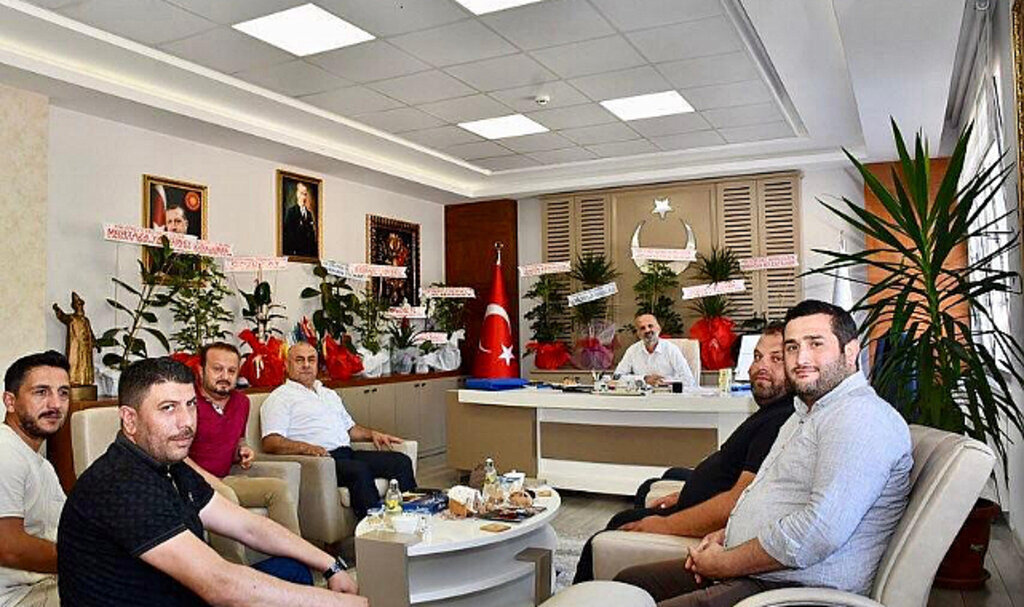 Bem Bir Sen Samsun Şubesinden Ladik Belediyesine ziyaret
