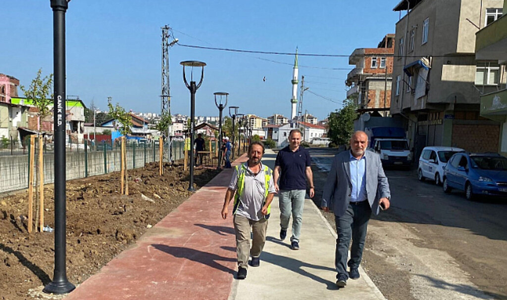 Canik’te Yeni Sosyal Donatı Alanları Göz Dolduruyor
