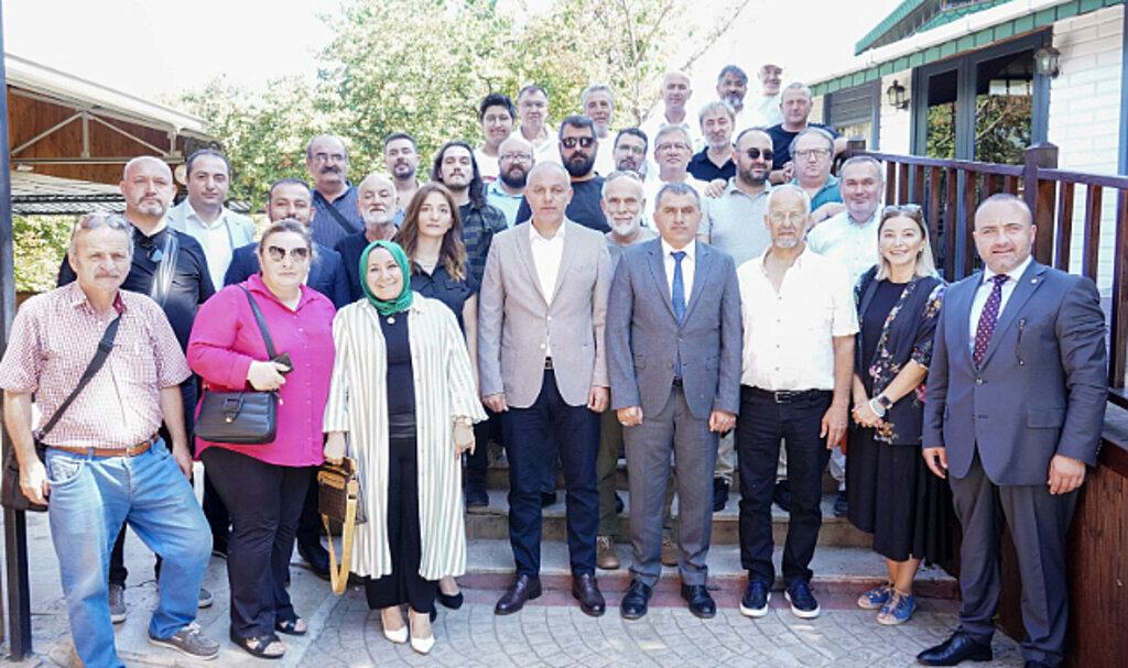 MHP İL BAŞKANI MUCUR BASINLA BULUŞTU