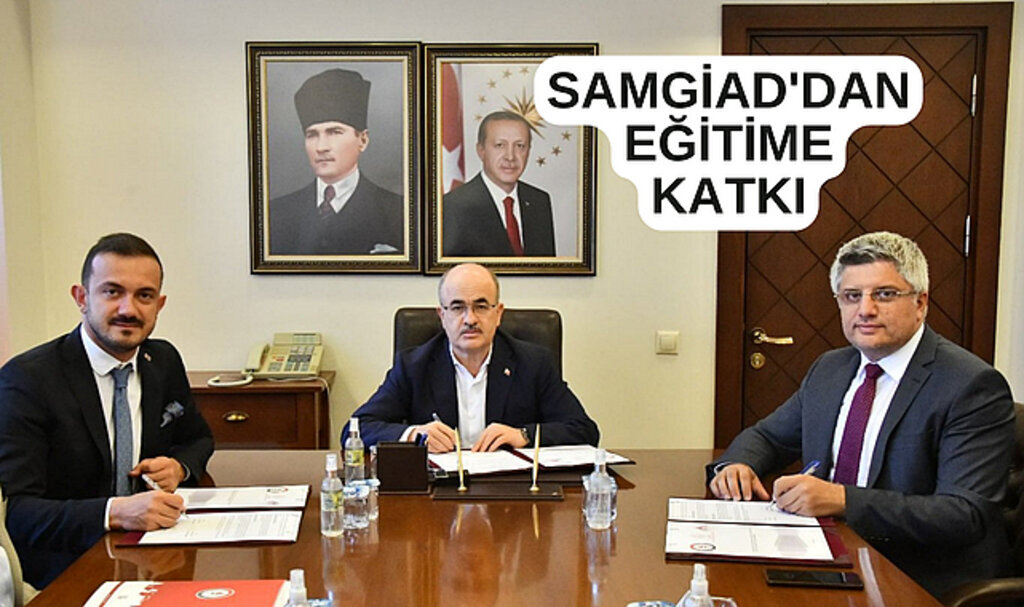 SAMGİAD MATEMATİK OKULU PROTOKOLÜ İMZALANDI