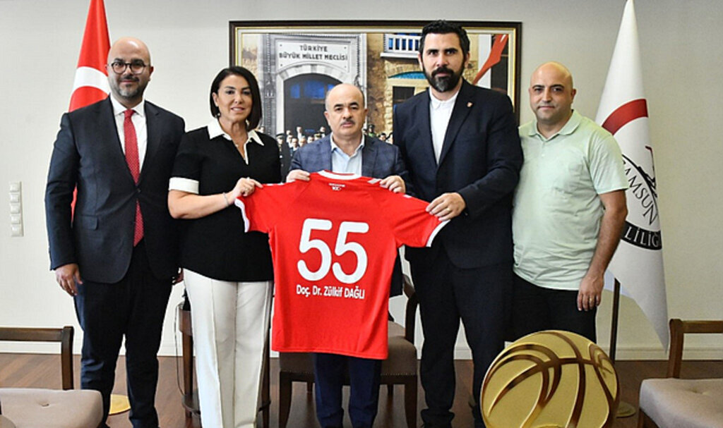 SAMSUNSPOR'DAN VALİ DAĞLI'YA ZİYARET