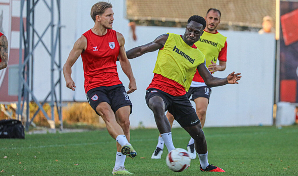 SAMSUNSPOR TAKTİK ÇALIŞTI