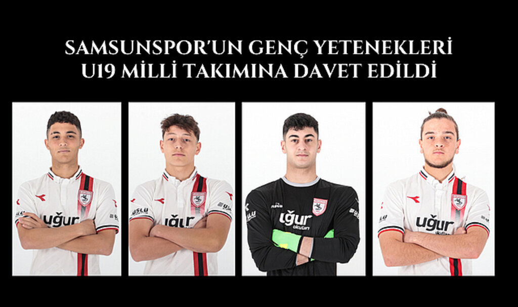 Samsunspor'un genç yeneklerine milli davet