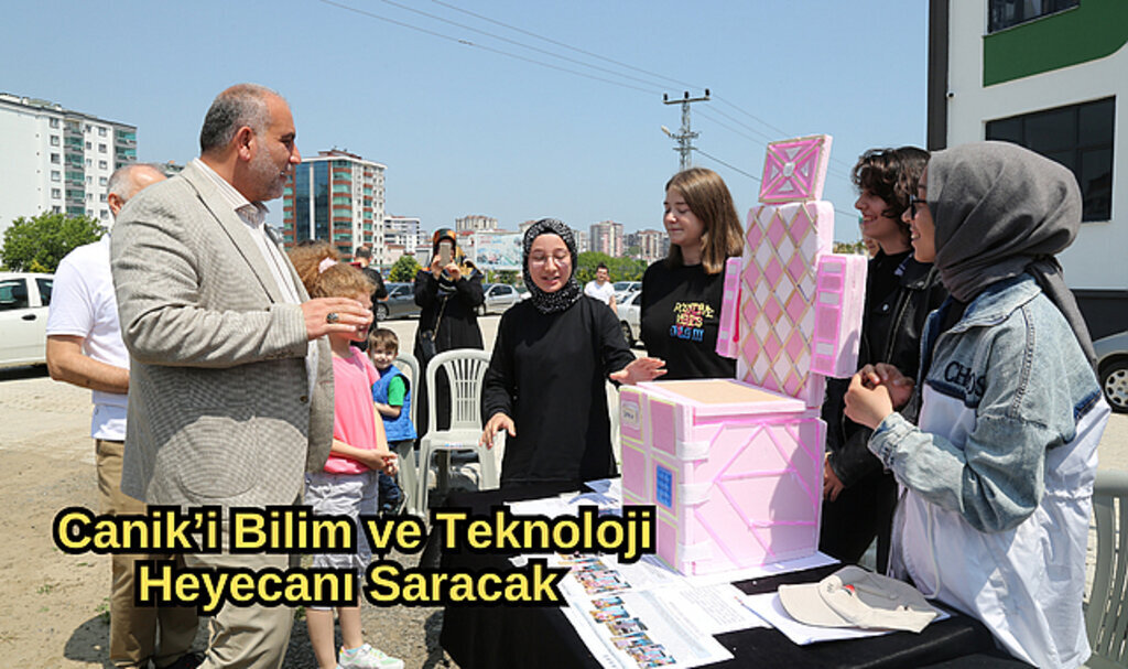 Canik Eğitim ve Bilim Şenliği başlıyor