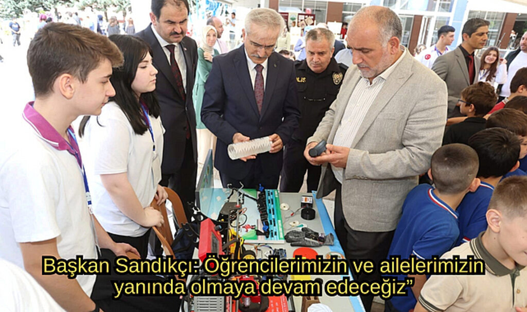 Canik’te bilim ve teknoloji dolu günler başladı