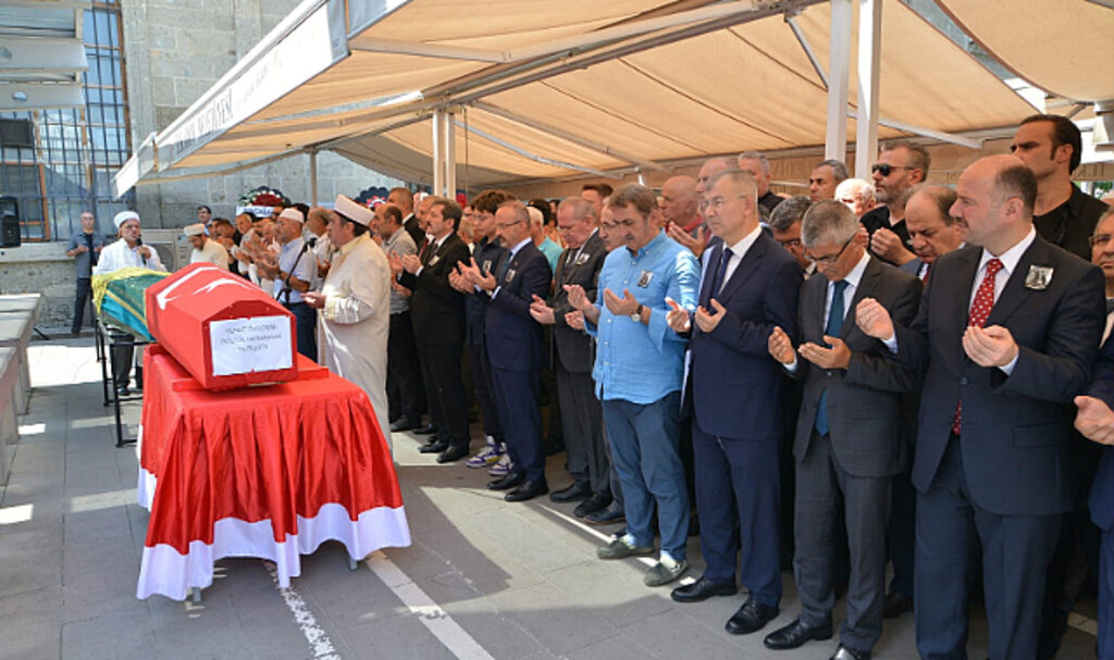 Samsun'da genç kaymakama hazin veda