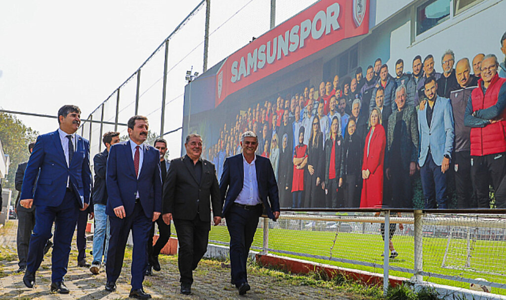 VALİ ORHAN TAVLI’DAN SAMSUNSPOR'A ZİYARET