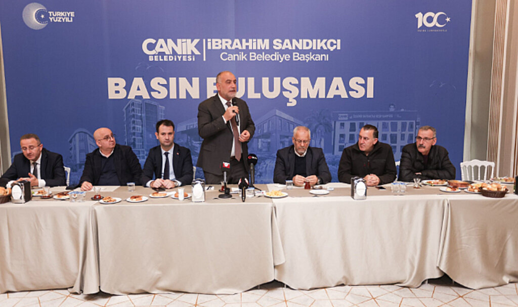 Başkan Sandıkçı Basın Mensuplarını Ağırladı