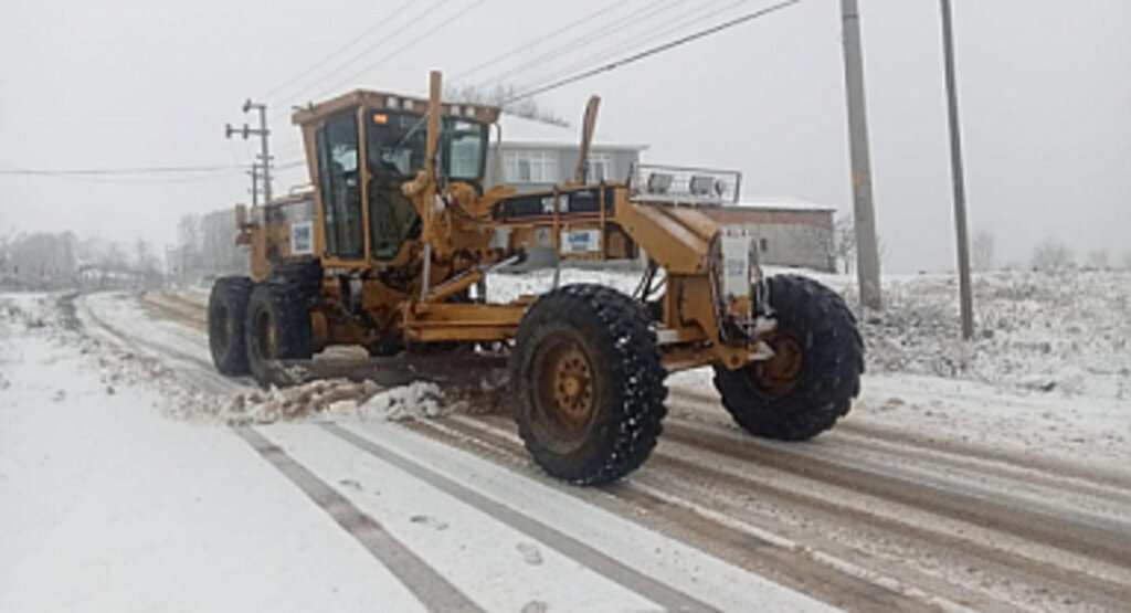 Canik’te Kar Mesaisi 