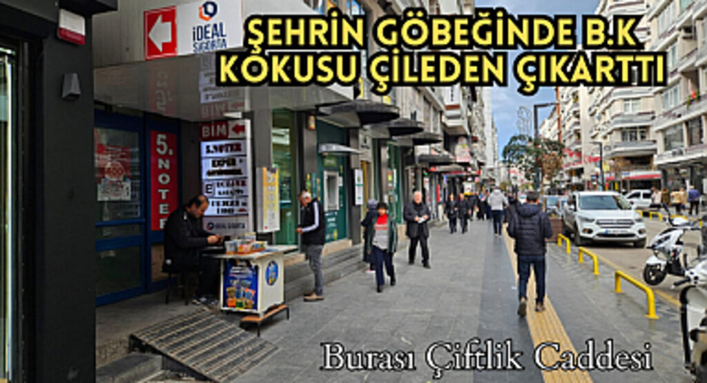 Kanalizasyon kokusu çileden çıkarttı