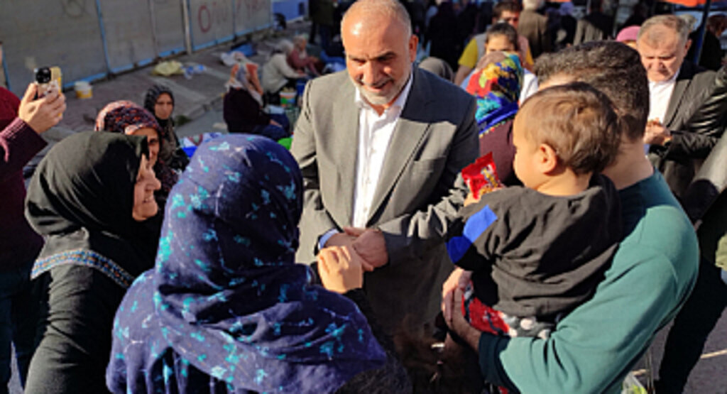 Başkan İbrahim Sandıkçı’ya Sevgi Seli  