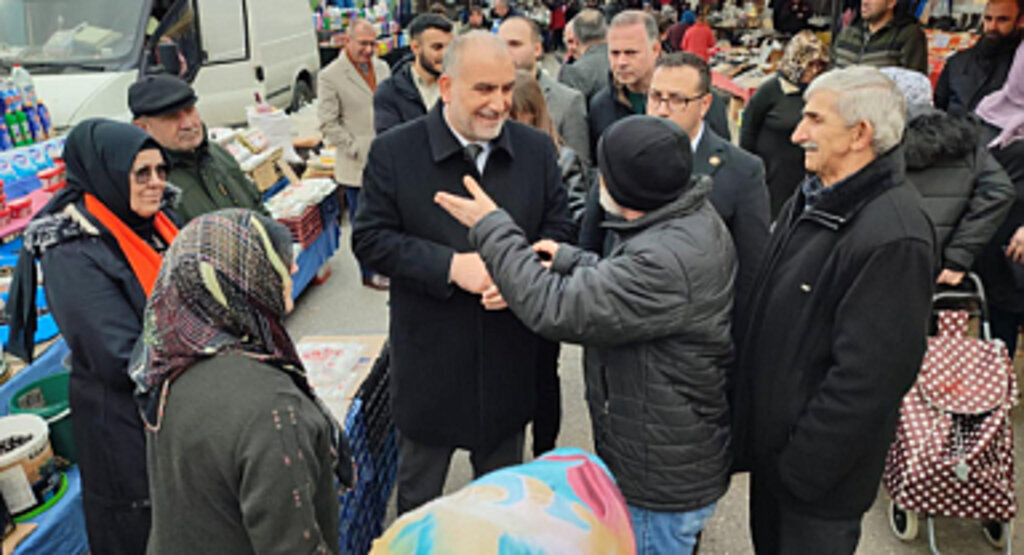Başkan Sandıkçı’ya Vatandaşlardan Sevgi Seli 