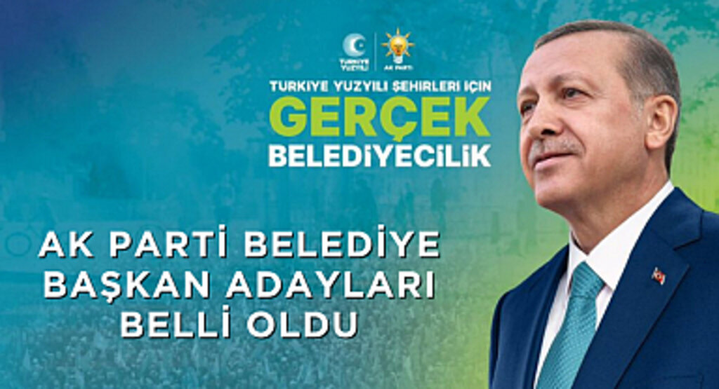 Samsun'da AK Parti'nin İlçe Belediye Başkan adayları belli oldu