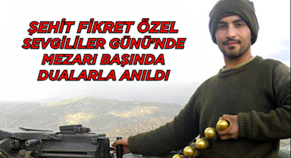 Şehit Fikret Özer dualarla anıldı
