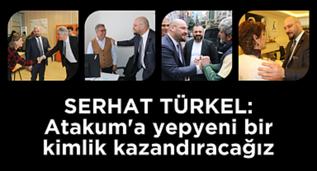 SERHAT TÜRKEL BELEDİYE PERSONELİNİ ZİYARET ETTİ