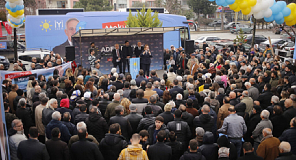 ATAKUM SKM AÇILIŞI MİTİNGE DÖNDÜ