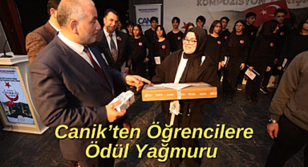 Canik’ten Öğrencilere Ödül Yağmuru 
