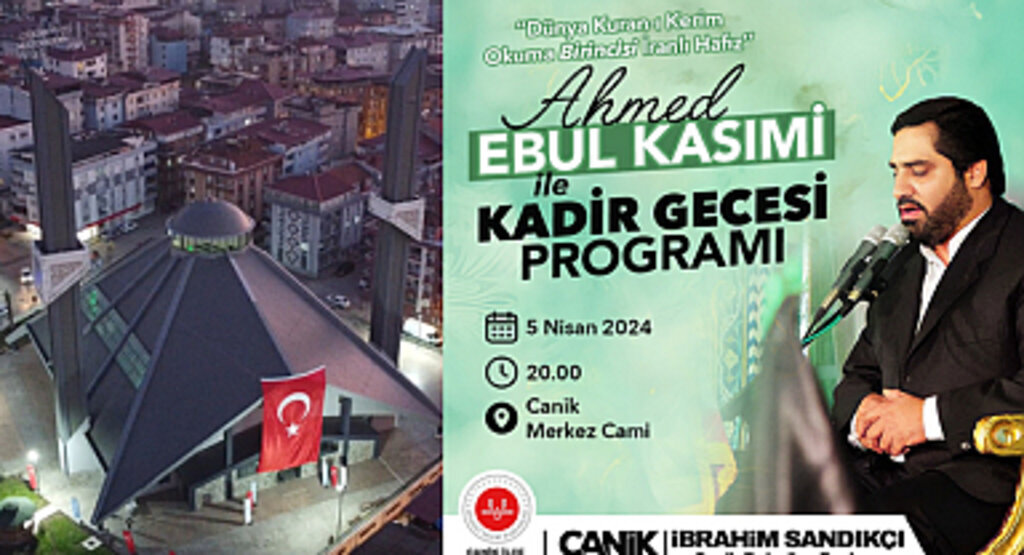 Dünya Kur’an Güzel Okuma Birincisi Canik’te 