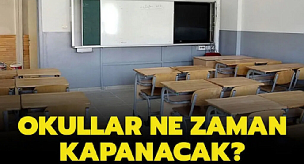 Okullar ne zaman kapanacak? Yaz tatili başlangıç tarihi 2024