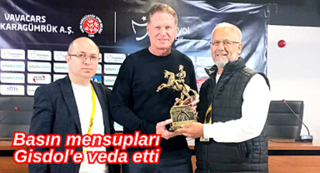 Basın mensupları Gisdol'e veda etti