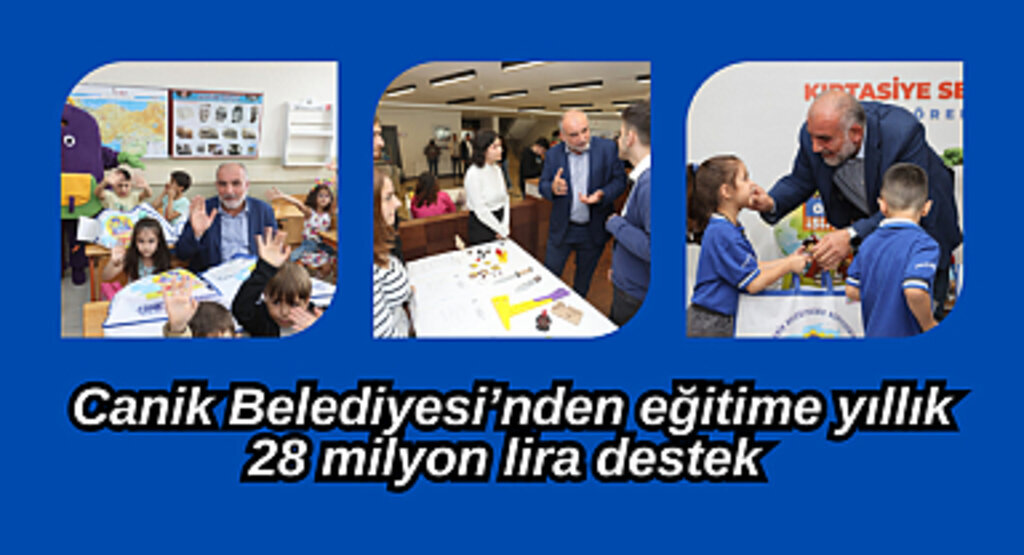 Başkan İbrahim Sandıkçı: “Öğrencilerimize yıllık 28 milyon Türk lirası destek sağlıyoruz” 