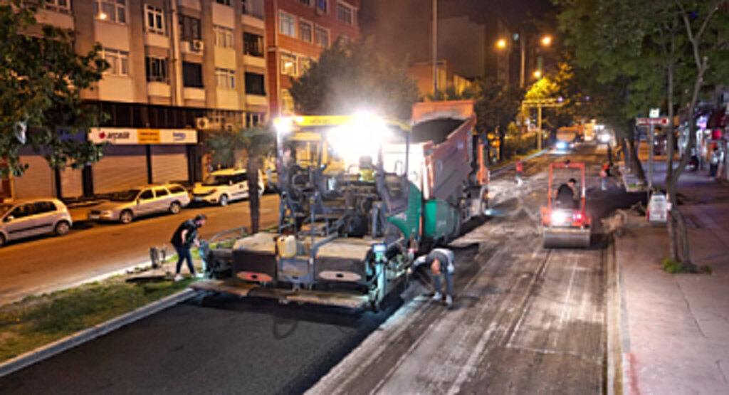 Büyükşehir’den 100. Yıl Bulvarı’nda hummalı çalışma