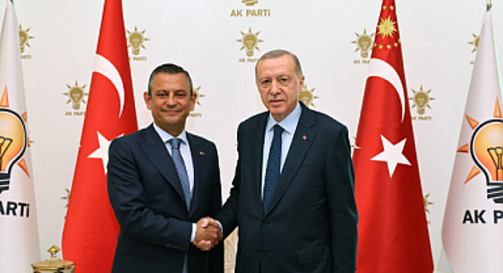 Cumhurbaşkanı Erdoğan ile Özgür Özel görüştü