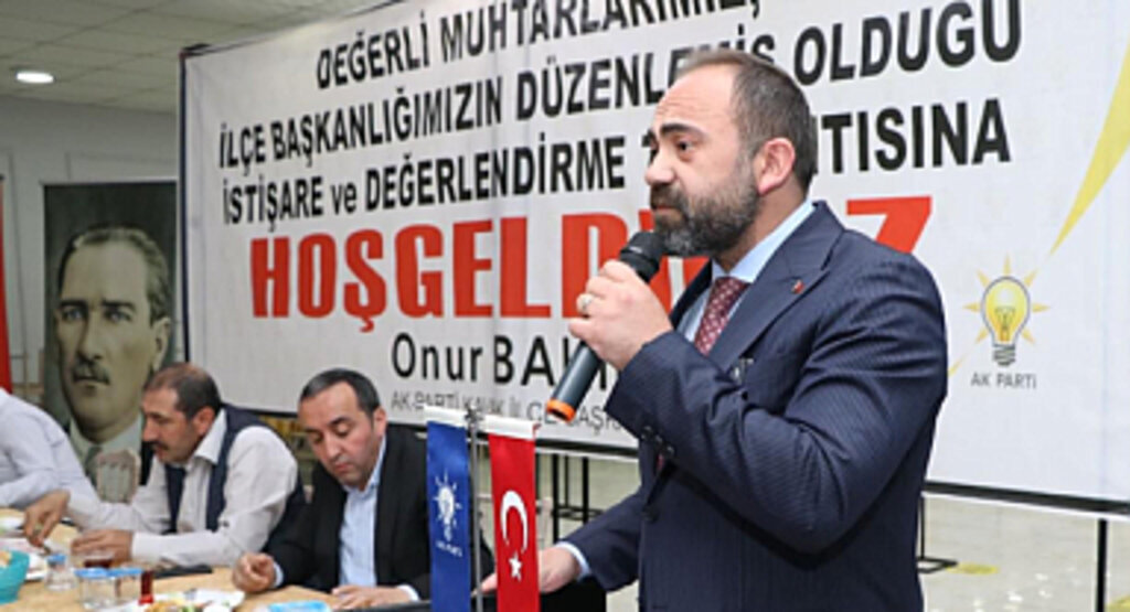 Onur Bakır, muhtarlarımızla birlikte çalışacağız