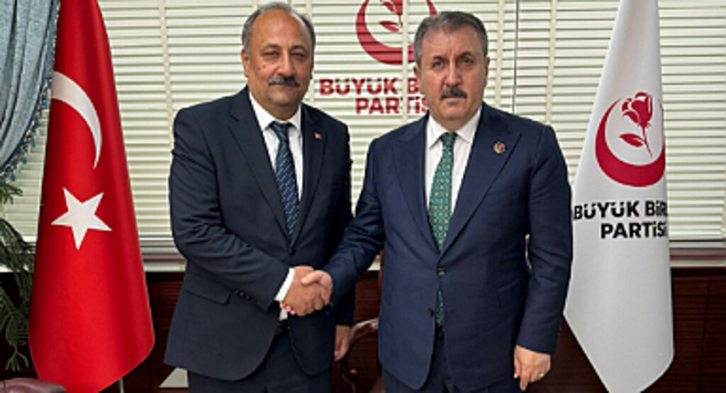 Salıpazarı Belediye Başkanı Refaettin Karaca Genel Başkan Destici ile görüştü