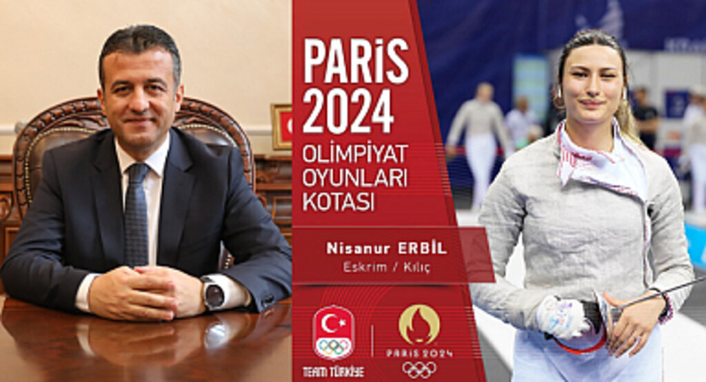 SAMSUN BÜYÜKŞEHİR’İN MİLLİ SPORCUSU NİSANUR ERBİL, PARİS 2024’E KATILMAYA HAK KAZANDI
