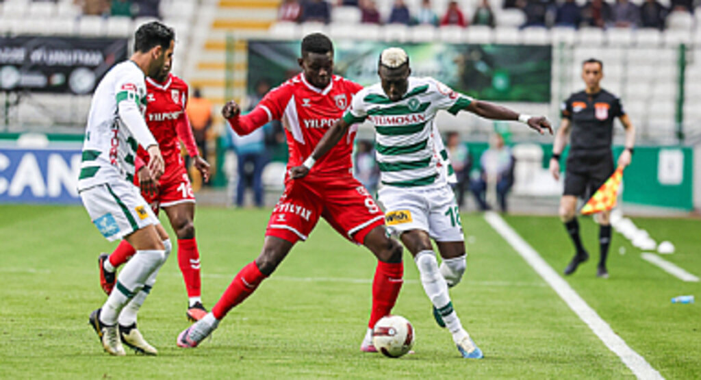 Samsunspor Konya'dan eli boş döndü