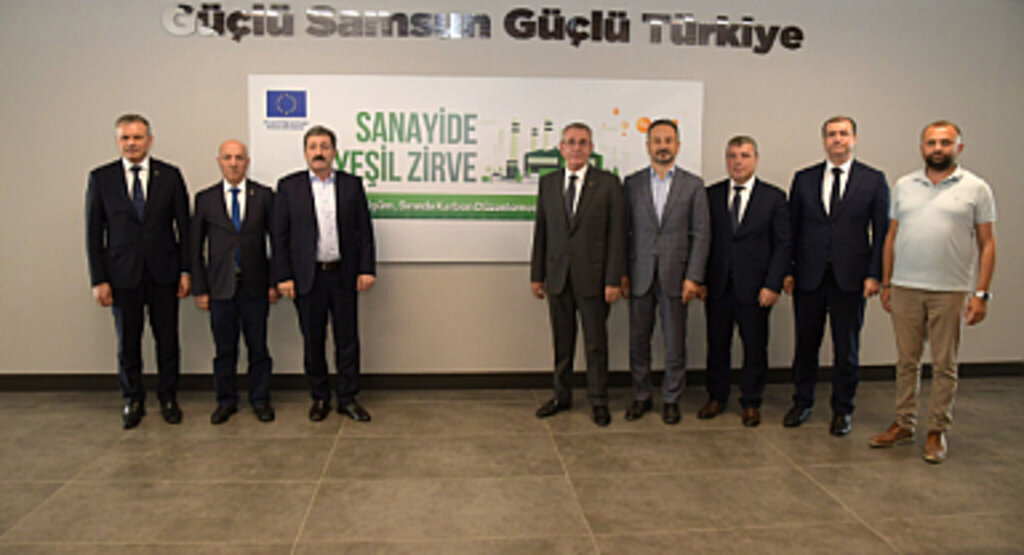 Samsun iş dünyası, “Sanayide Yeşil Zirve” programında buluştu 