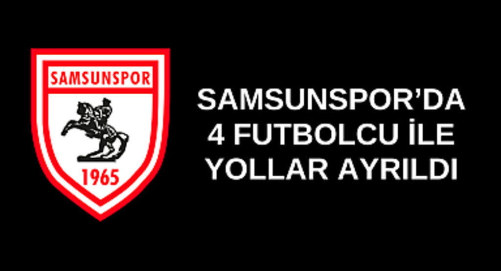 Samsunspor'da ayrılık