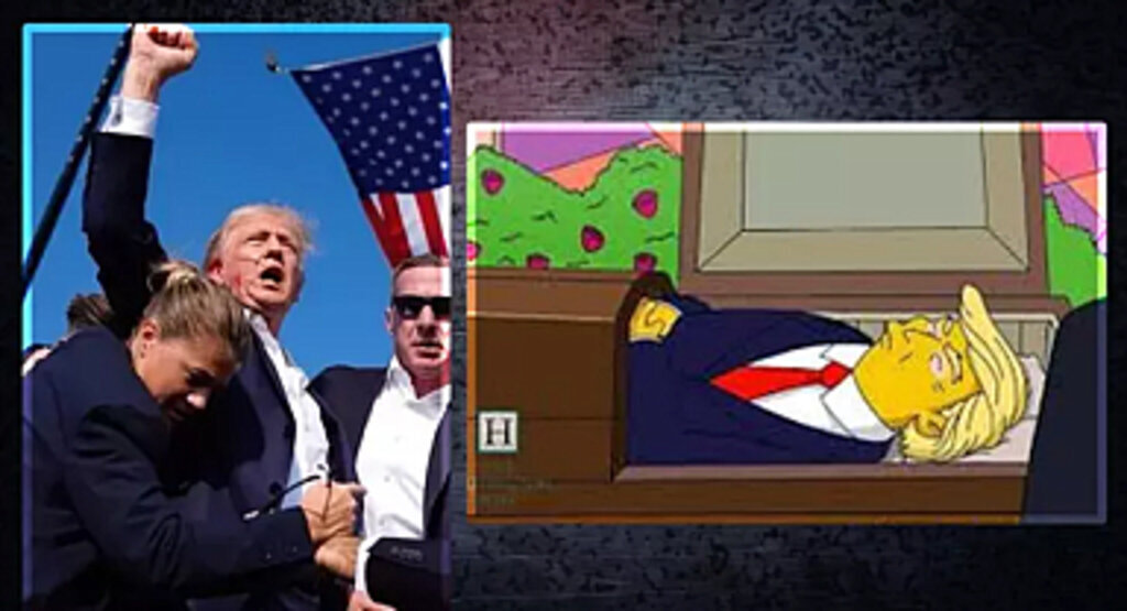 Trump'a suikast girişimi sonrası kehanetleriyle ünlü Simpsonlar yine gündem oldu!