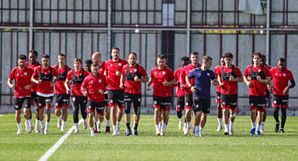 Samsunspor Göztepe hazırlıklarına başladı