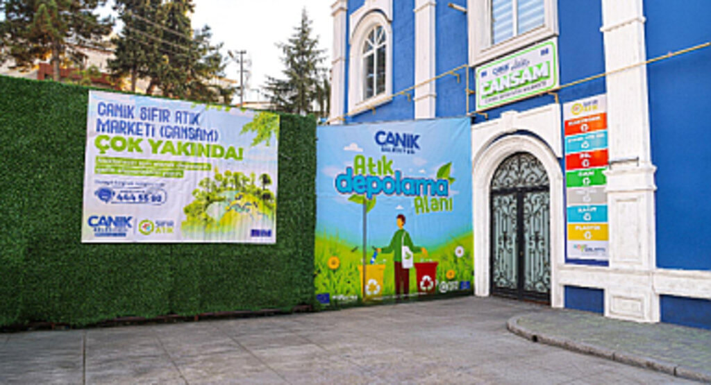 Canik Sıfır Atık Marketi hizmete girdi
