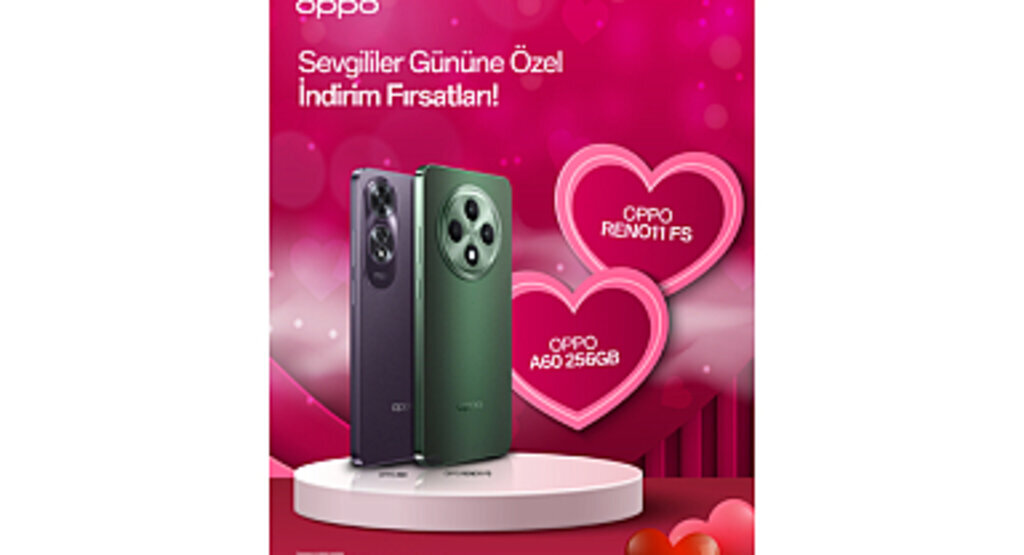OPPO’dan Sevgililer Günü’nde teknoloji tutkunlarına özel kampanya