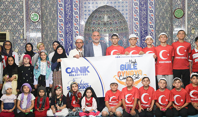 Canik'te Camiler Çocuk Sesleriyle Şenlendi