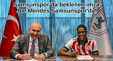 Joe Mendes Samsunspor'da!